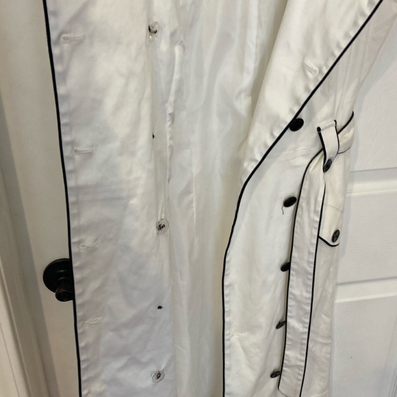 Calvin Klein Double-Breasted Trench Dress size 8 midi - Picture 5 of 14